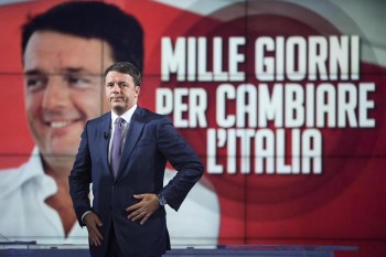 Matteo Renzi ospite a "Porta a Porta"